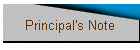 Principal's Note